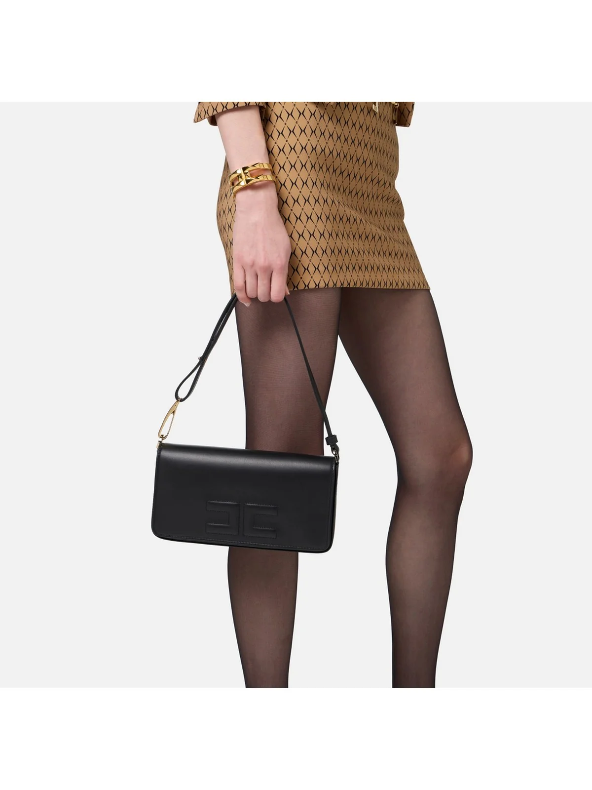 ELISABETTA FRANCHI  Donna  BS82N47E2 110 Nero - Image 5