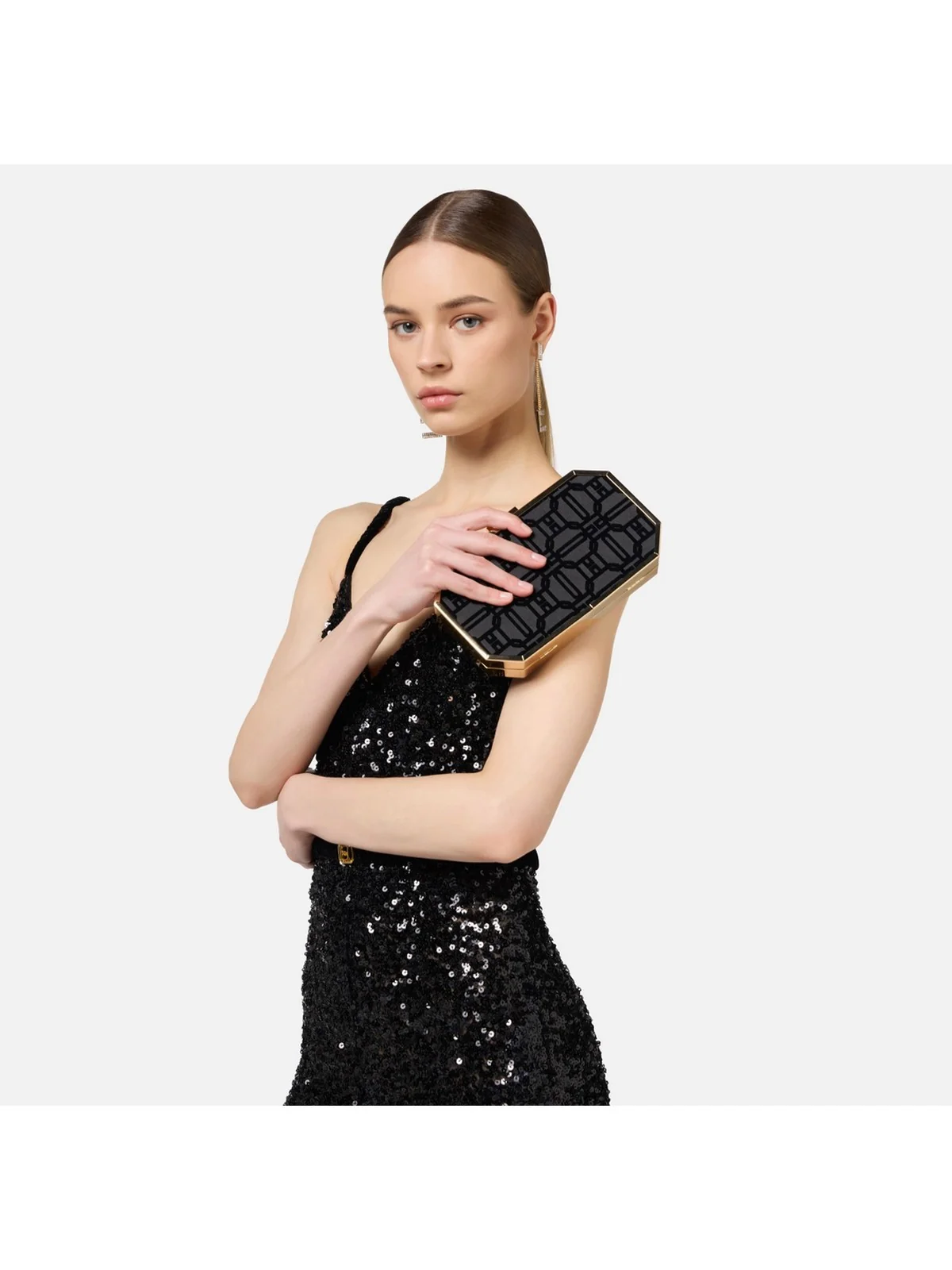 ELISABETTA FRANCHI  Donna  KL48A47E2 110 Nero - Image 4