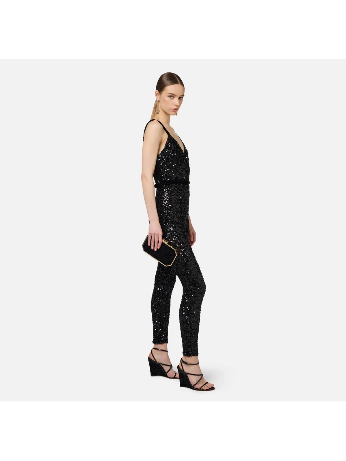 ELISABETTA FRANCHI  Donna  KL48A47E2 110 Nero - Image 5