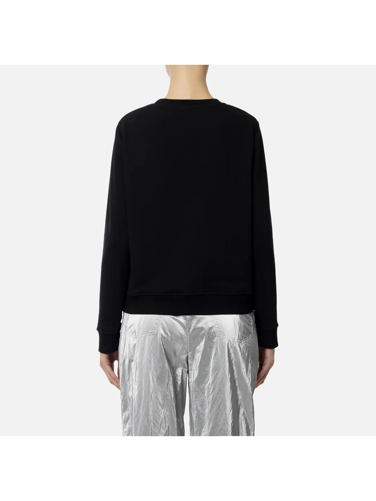 ELISABETTA FRANCHI Felpa Donna MD00241E2 110 Nero - Image 2