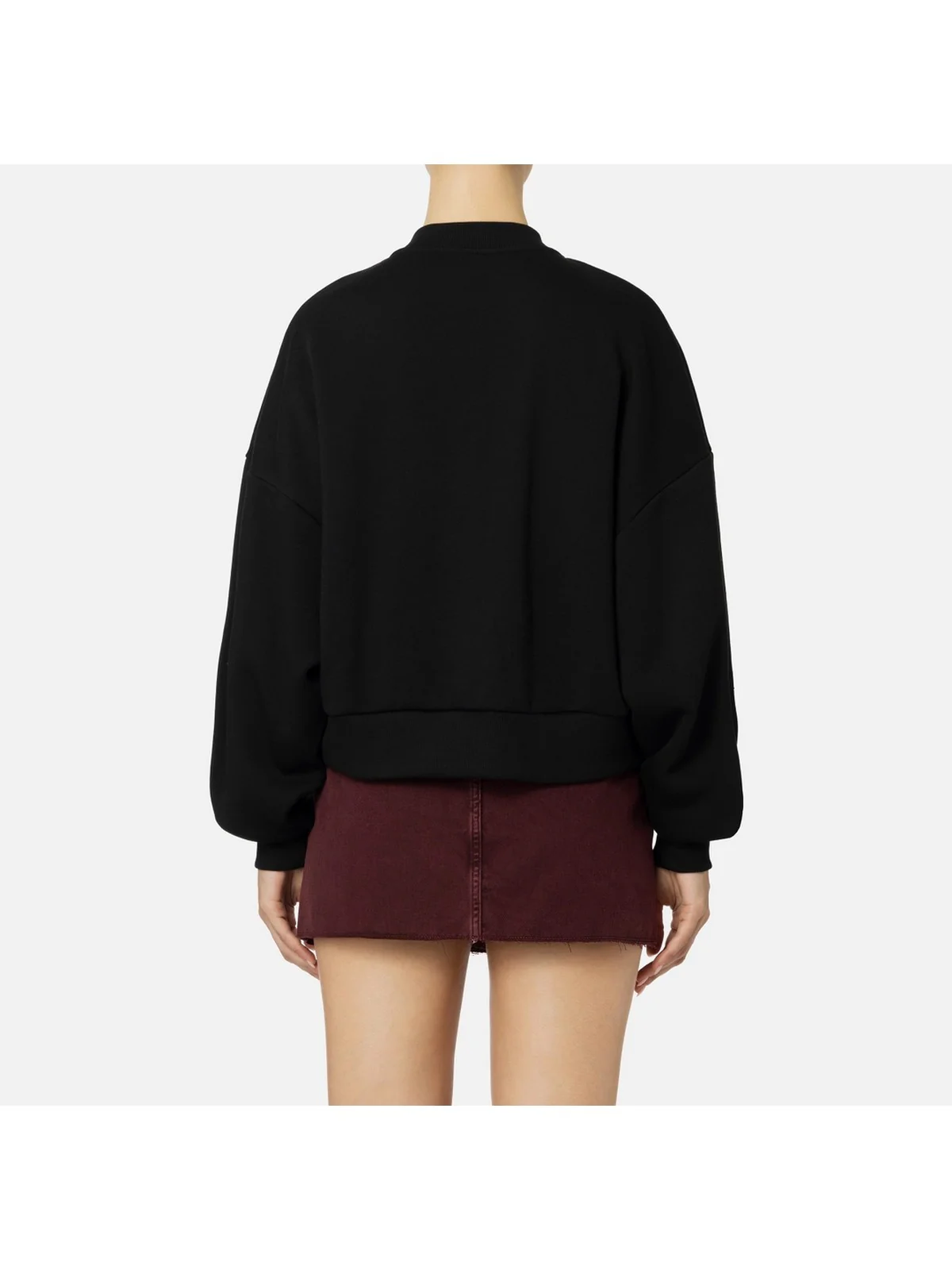 ELISABETTA FRANCHI Felpa Donna MD00346E2 110 Nero - Image 4