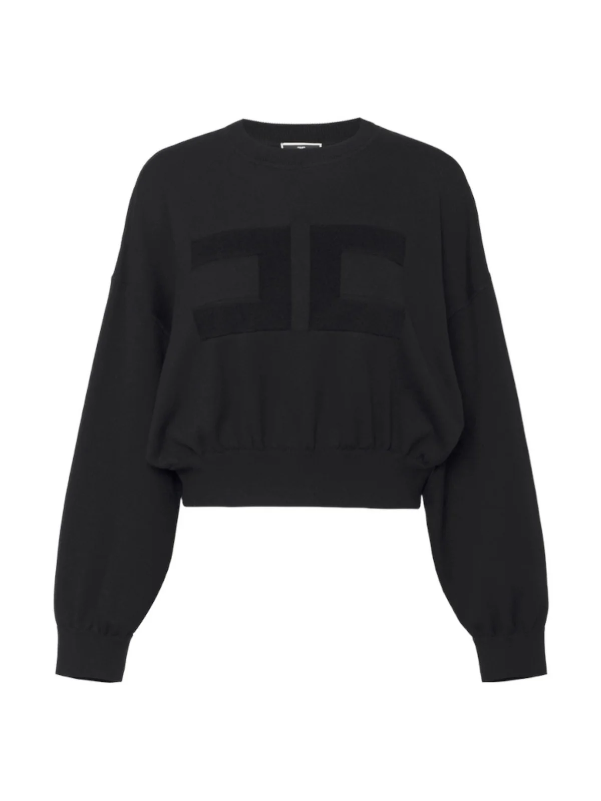 ELISABETTA FRANCHI Felpa Donna MK76Q46E2 110 Nero