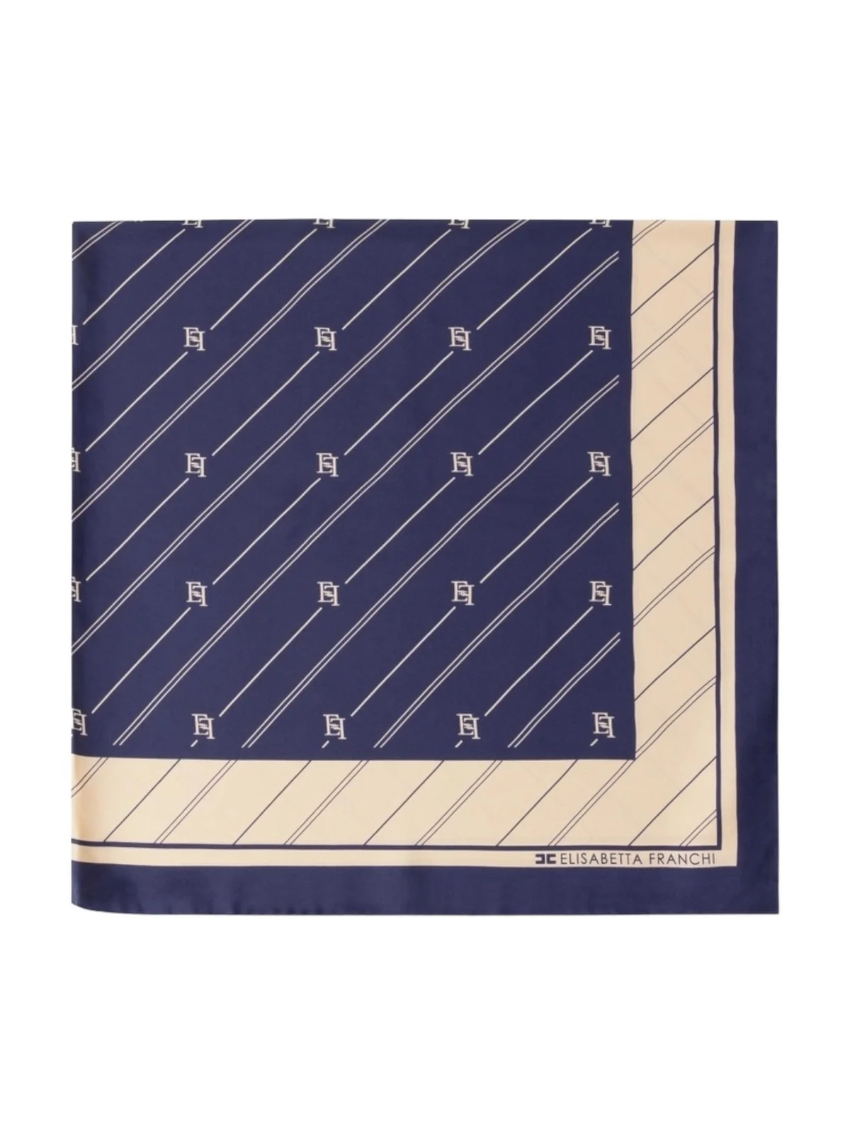 ELISABETTA FRANCHI Foulard Donna FO01L46E2 CL4 Blu