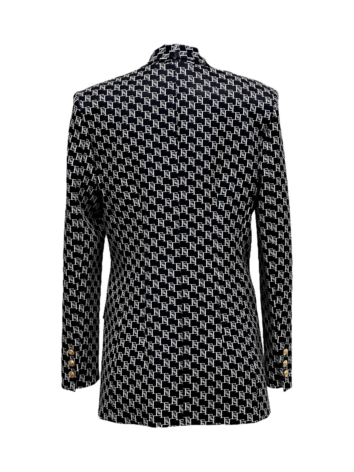 ELISABETTA FRANCHI Giacca Donna  GI06841E2 685 Nero - Image 4