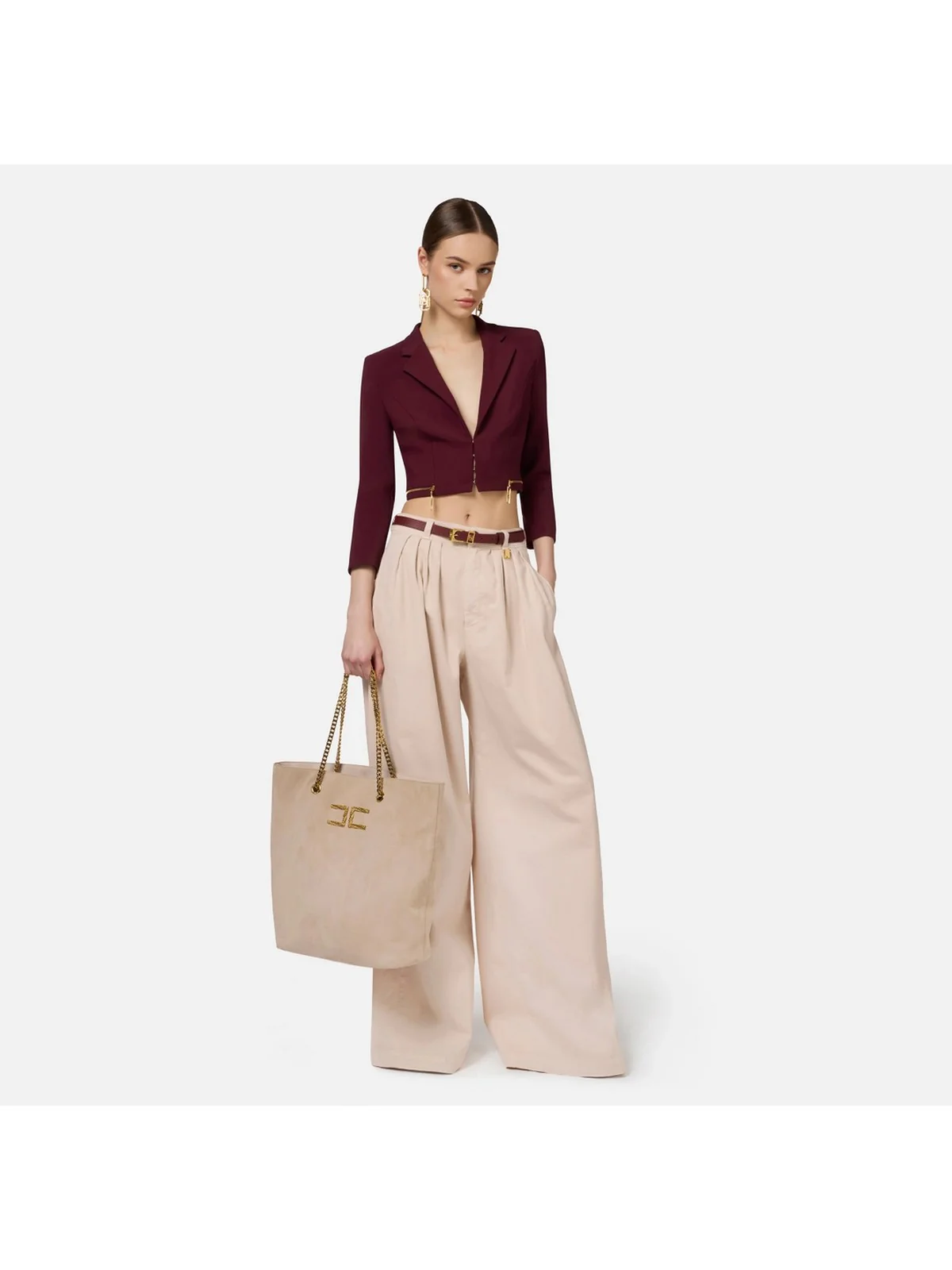 ELISABETTA FRANCHI Giacca Donna  GI09946E2 CG3 Rosso - Image 2