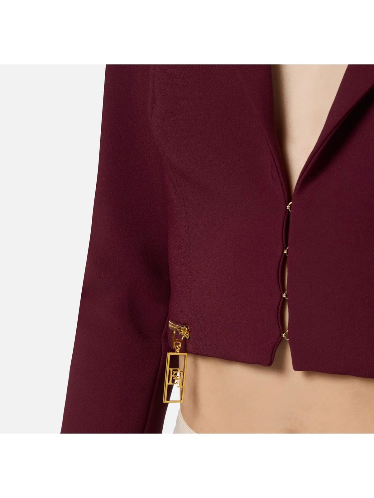 ELISABETTA FRANCHI Giacca Donna  GI09946E2 CG3 Rosso - Image 4