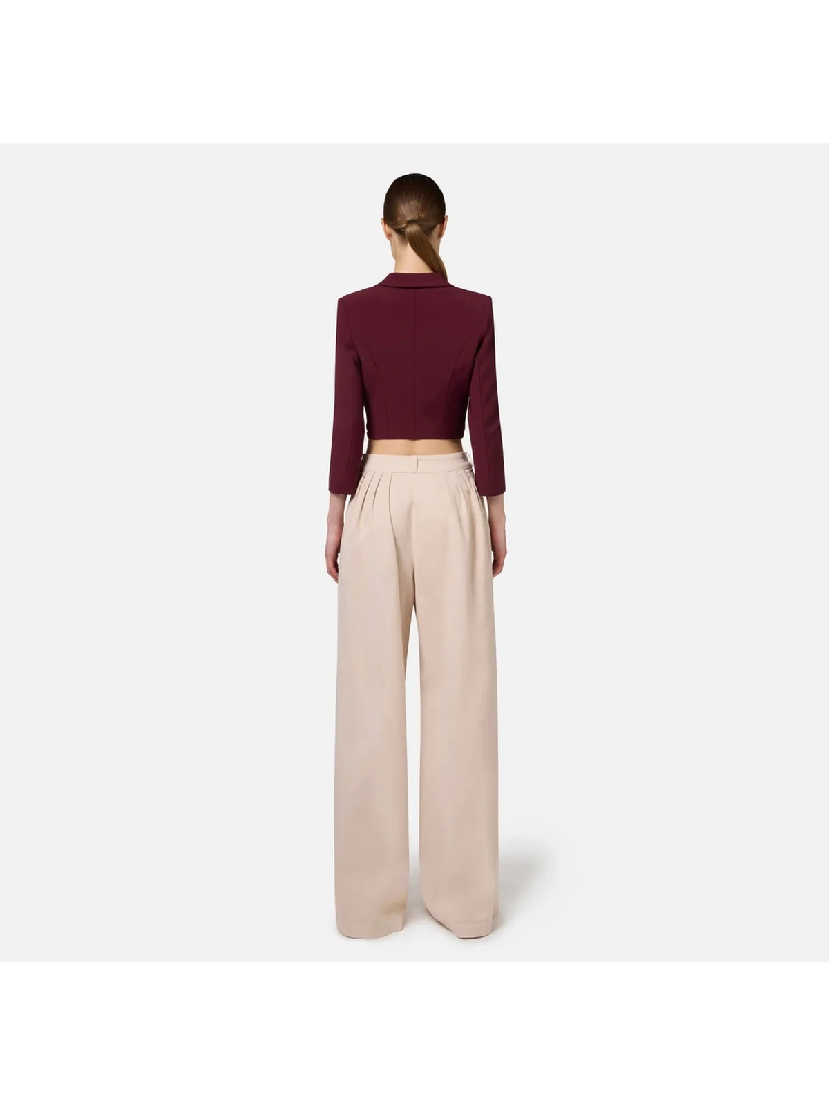 ELISABETTA FRANCHI Giacca Donna  GI09946E2 CG3 Rosso - Image 5