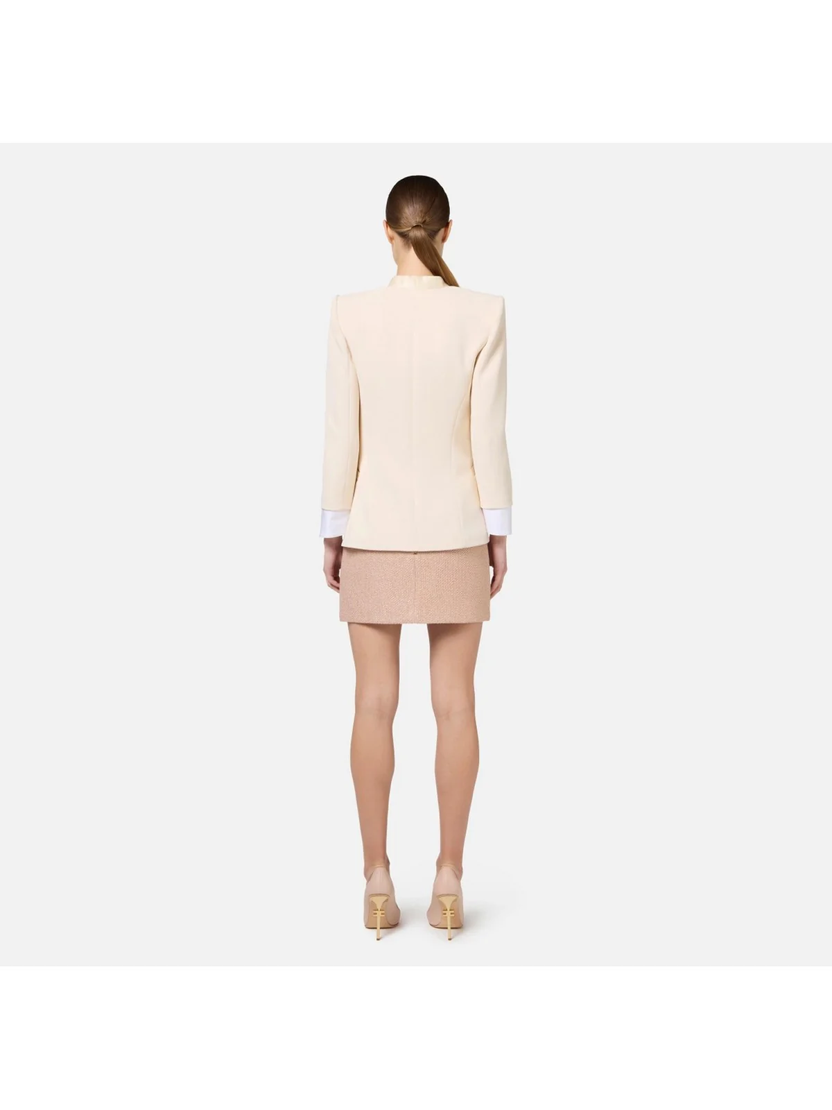 ELISABETTA FRANCHI Giacca Donna  GI11947E2 193 Bianco - Image 2