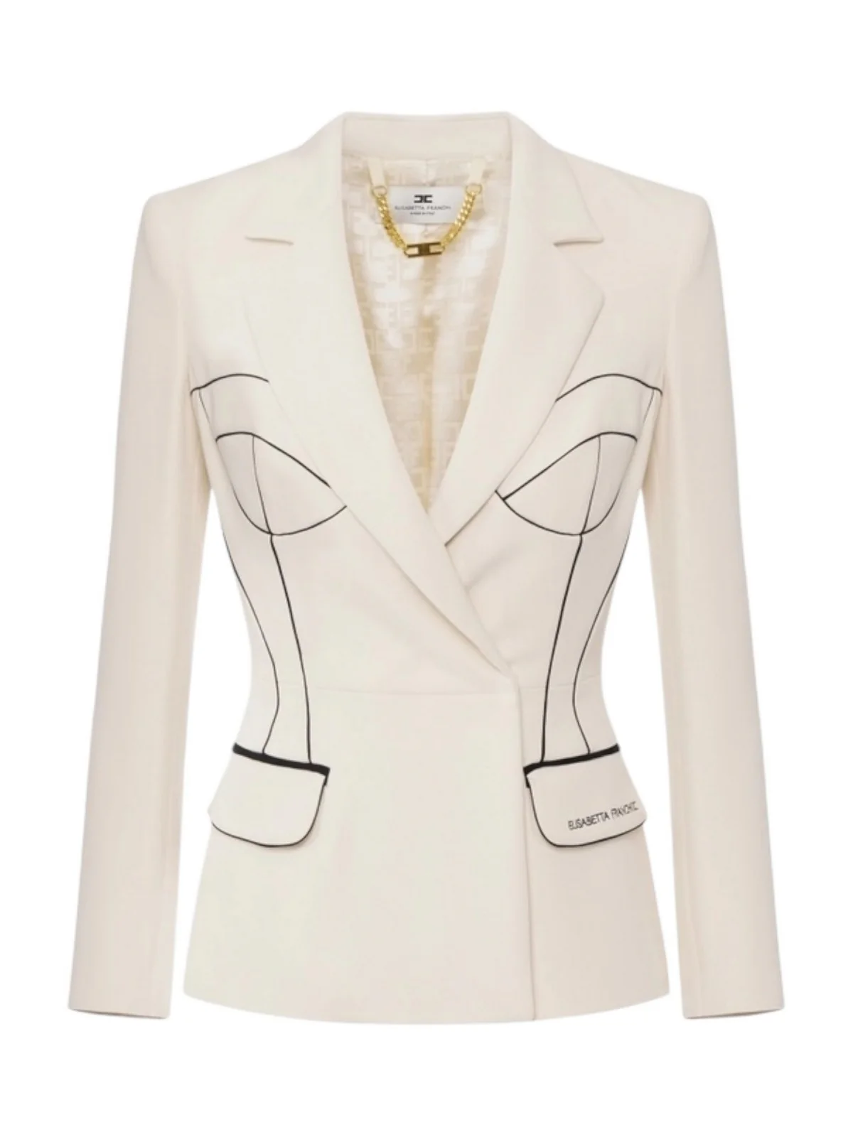 ELISABETTA FRANCHI Giacca Donna GI12951E2-E84 Beige