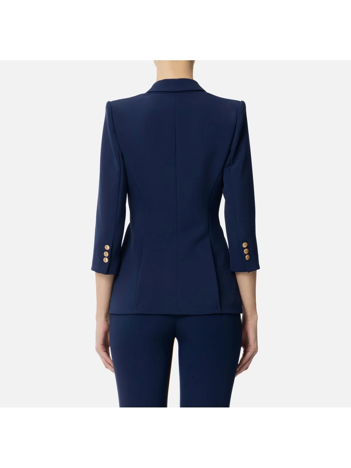 ELISABETTA FRANCHI Giacca Donna GI16452E2-DC8 Blu - Image 4