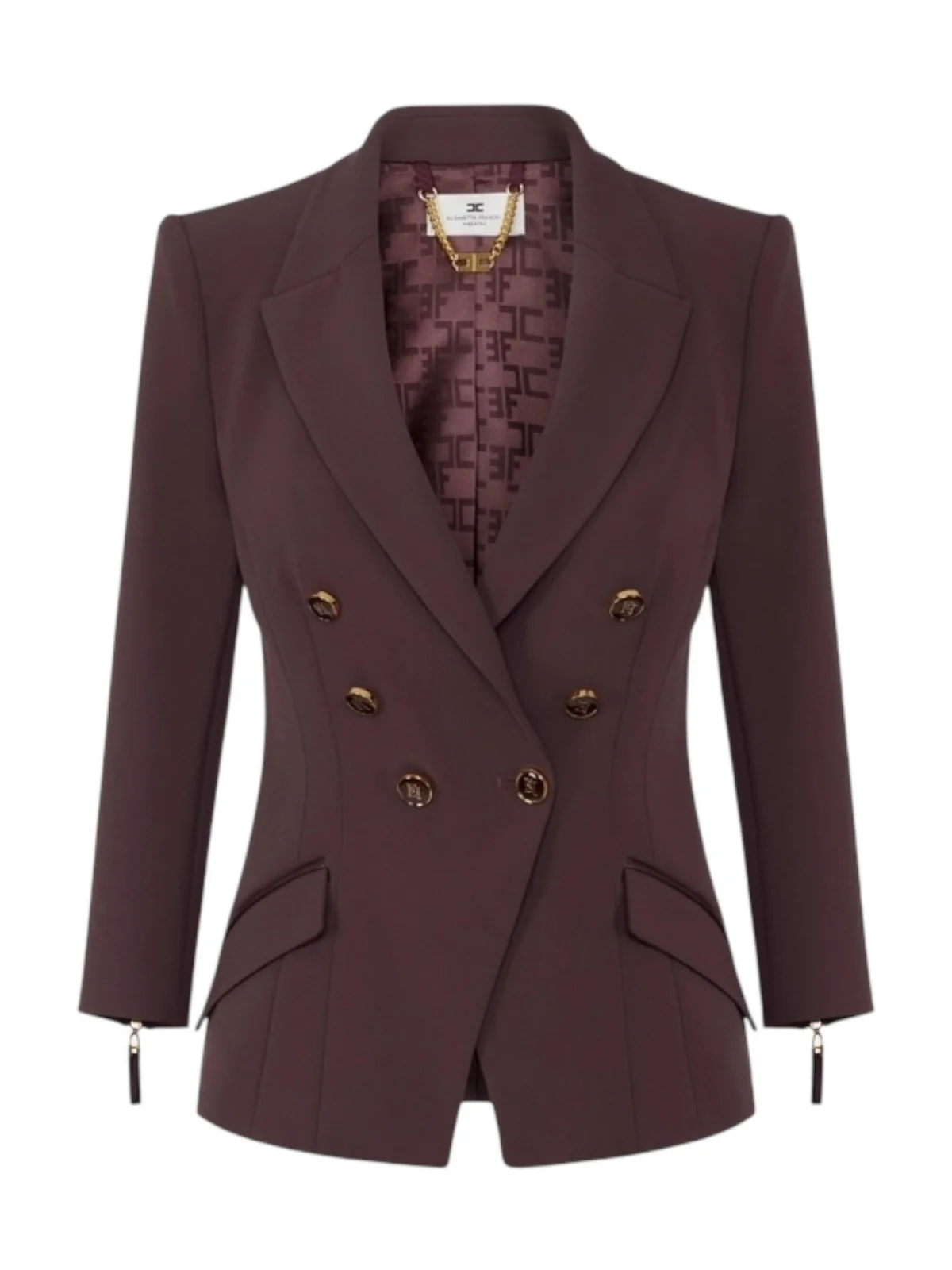 ELISABETTA FRANCHI Giacca Donna GI17456E2 EA4 MERLOT