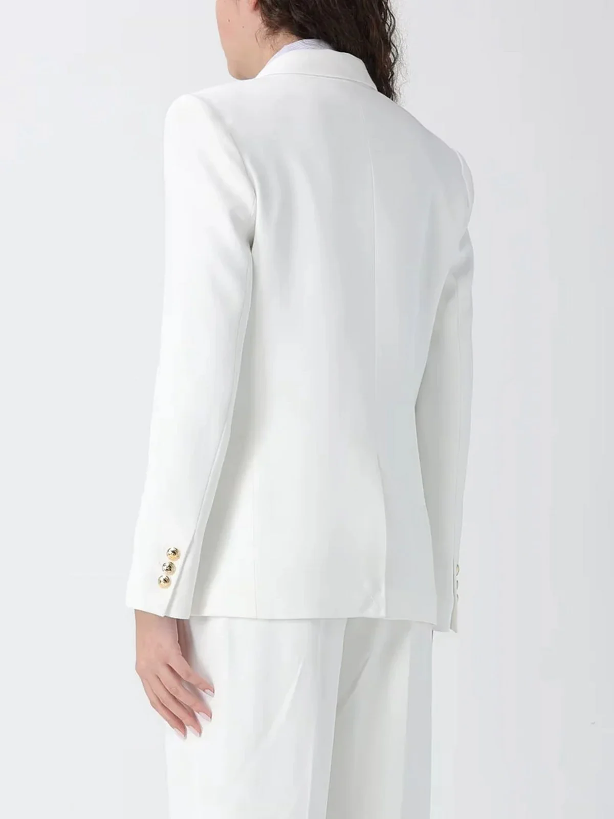 ELISABETTA FRANCHI Giacca Donna  GI20061E2 360 Avorio - Image 3