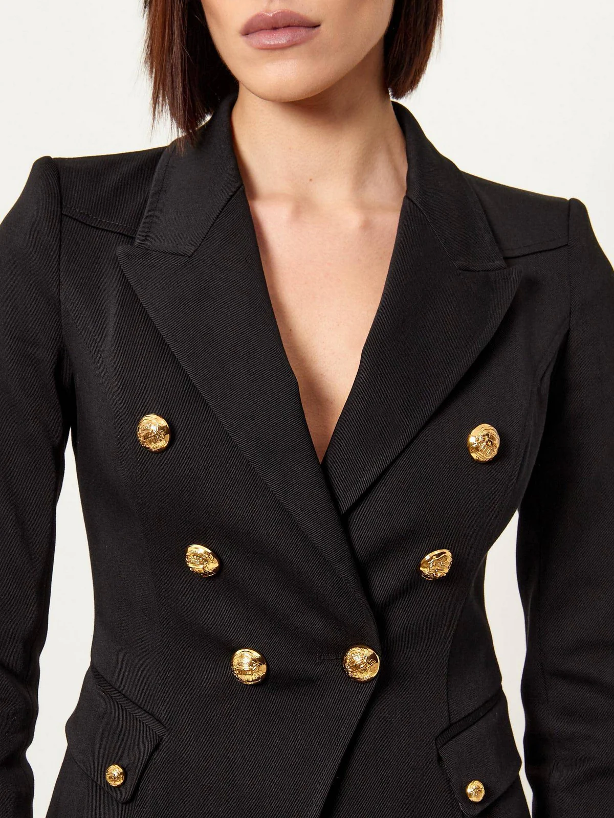 ELISABETTA FRANCHI Giacca Donna  GI21361E2 110 Nero - Image 4