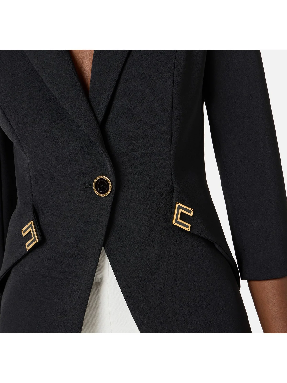 ELISABETTA FRANCHI Giacca Donna  GI21561E2 110 Nero - Image 2