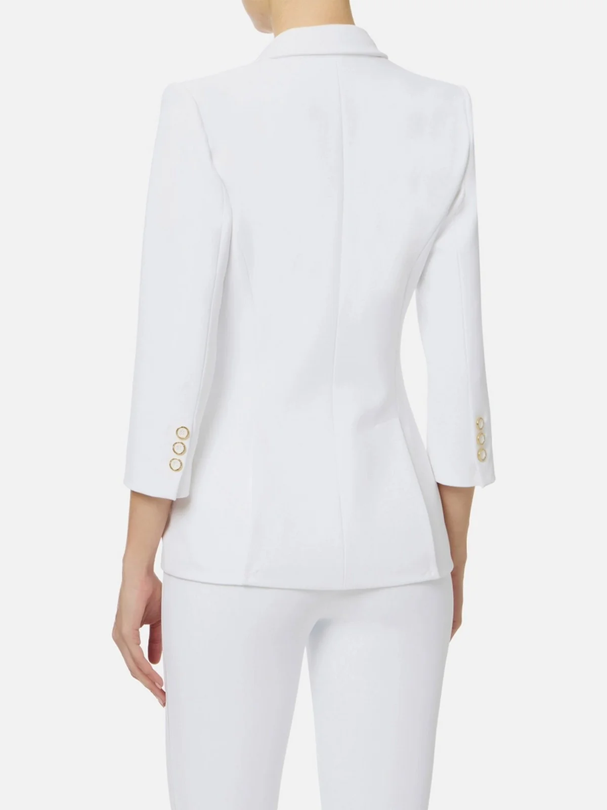 ELISABETTA FRANCHI Giacca Donna  GI21561E2 360 Avorio - Image 2