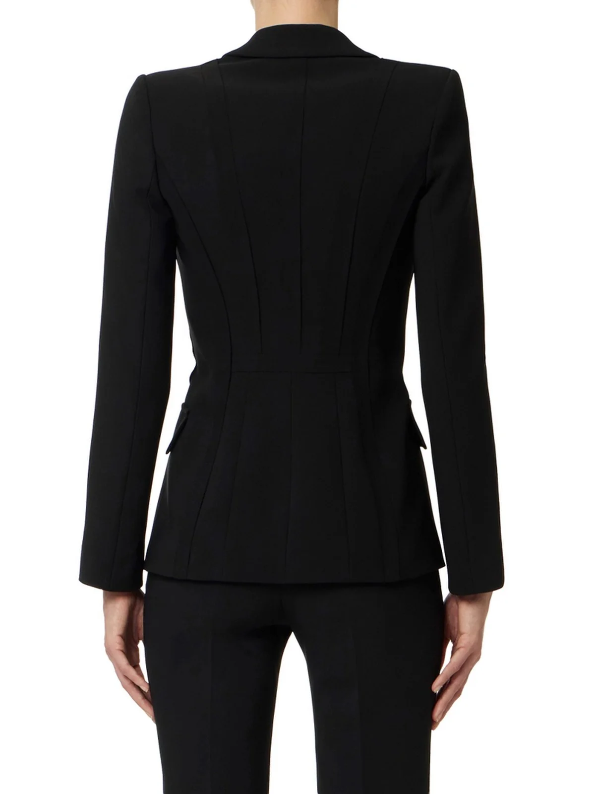 ELISABETTA FRANCHI Giacca Donna  GI21661E2 110 Nero - Image 2