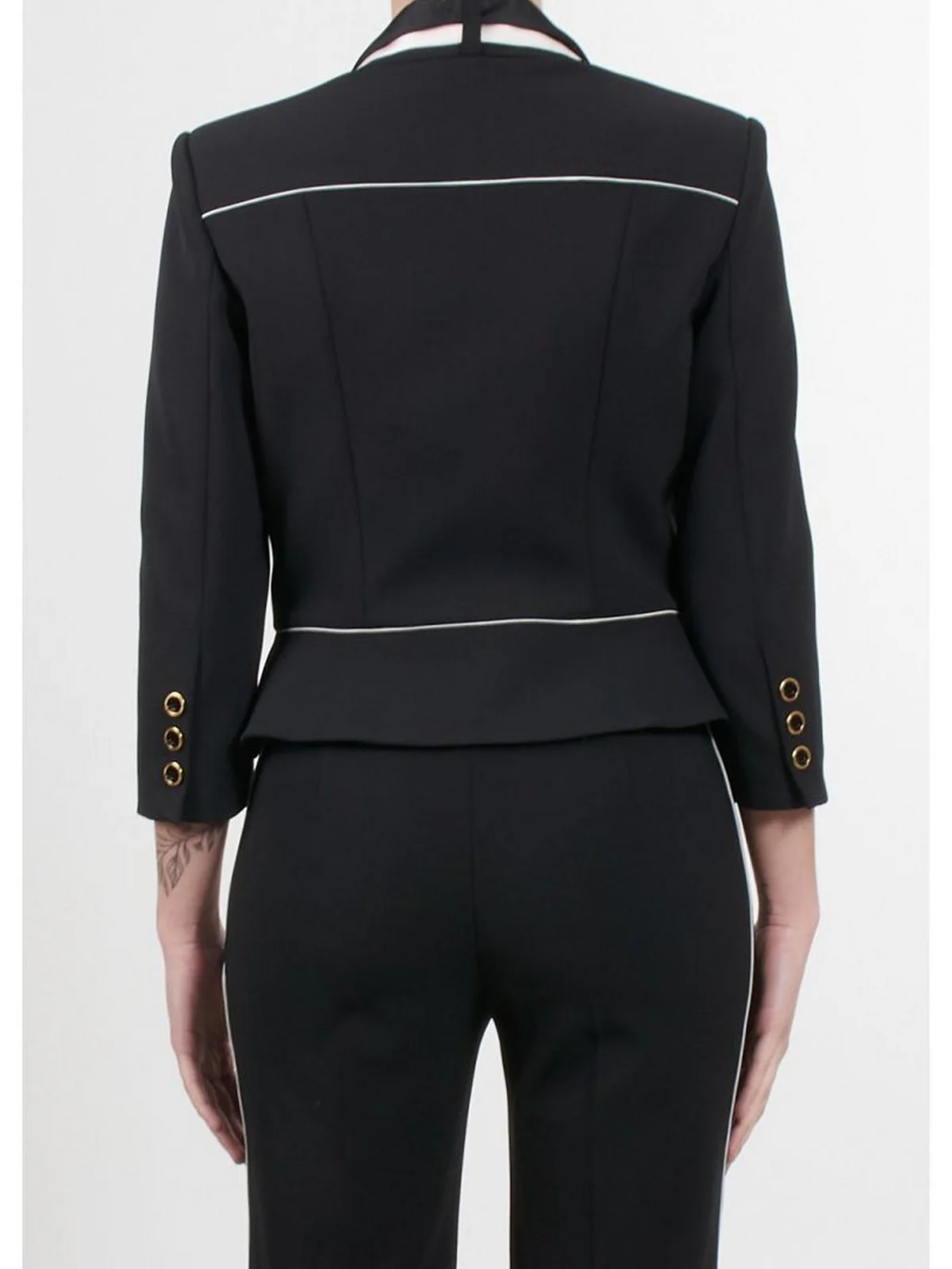 ELISABETTA FRANCHI Giacca Donna GIT5151E2-685 Nero - Image 3