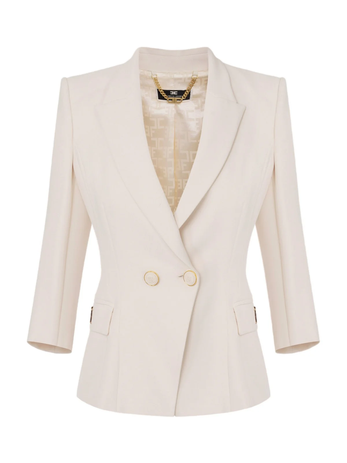 ELISABETTA FRANCHI Giacca Donna GIT6141E2 193 Avorio