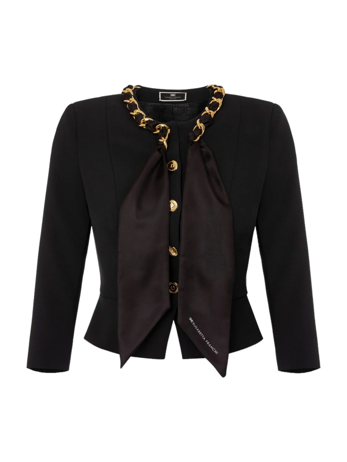 ELISABETTA FRANCHI Giacca Donna GIT7041E2 110 Nero
