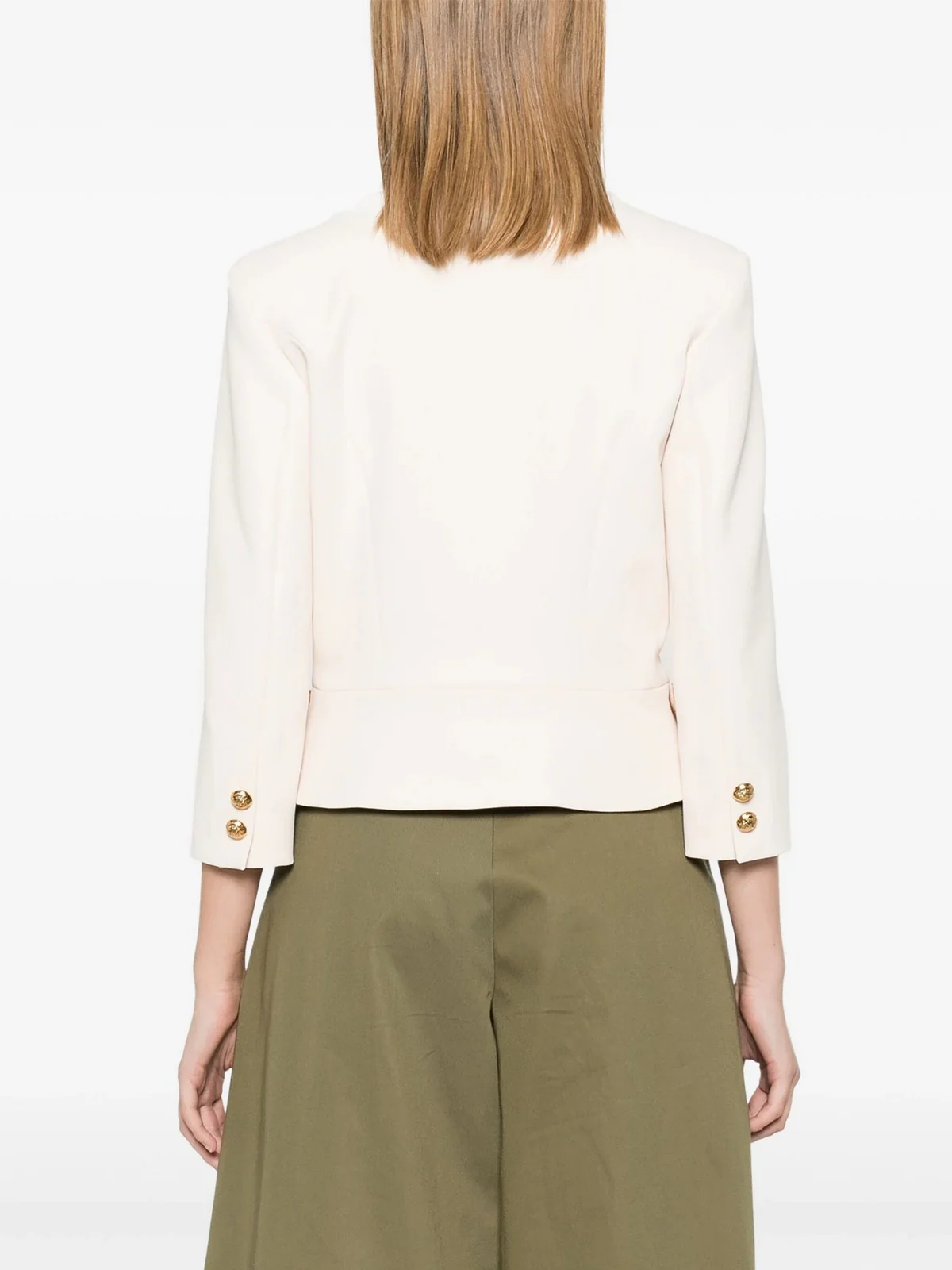 ELISABETTA FRANCHI Giacca Donna  GIT8546E2 193 Bianco - Image 3