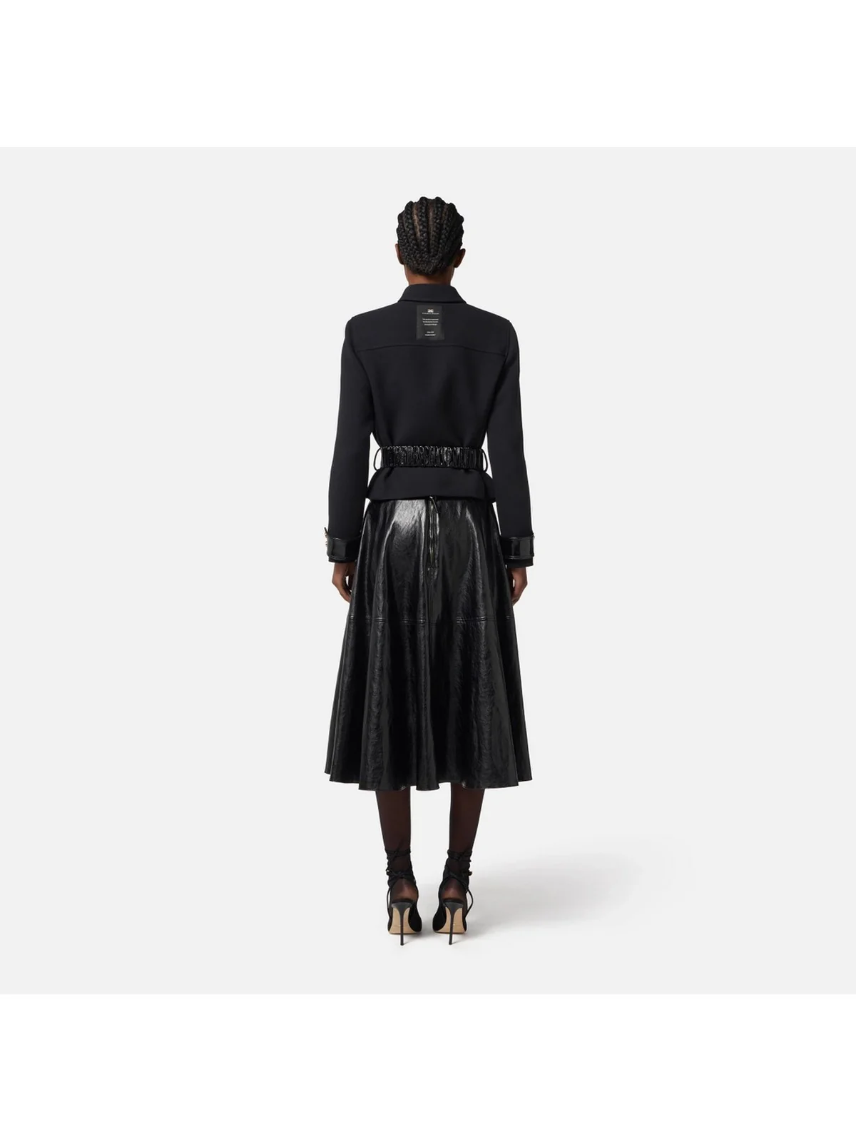 ELISABETTA FRANCHI Giubbino Donna  GB00356E2 110 Nero - Image 3