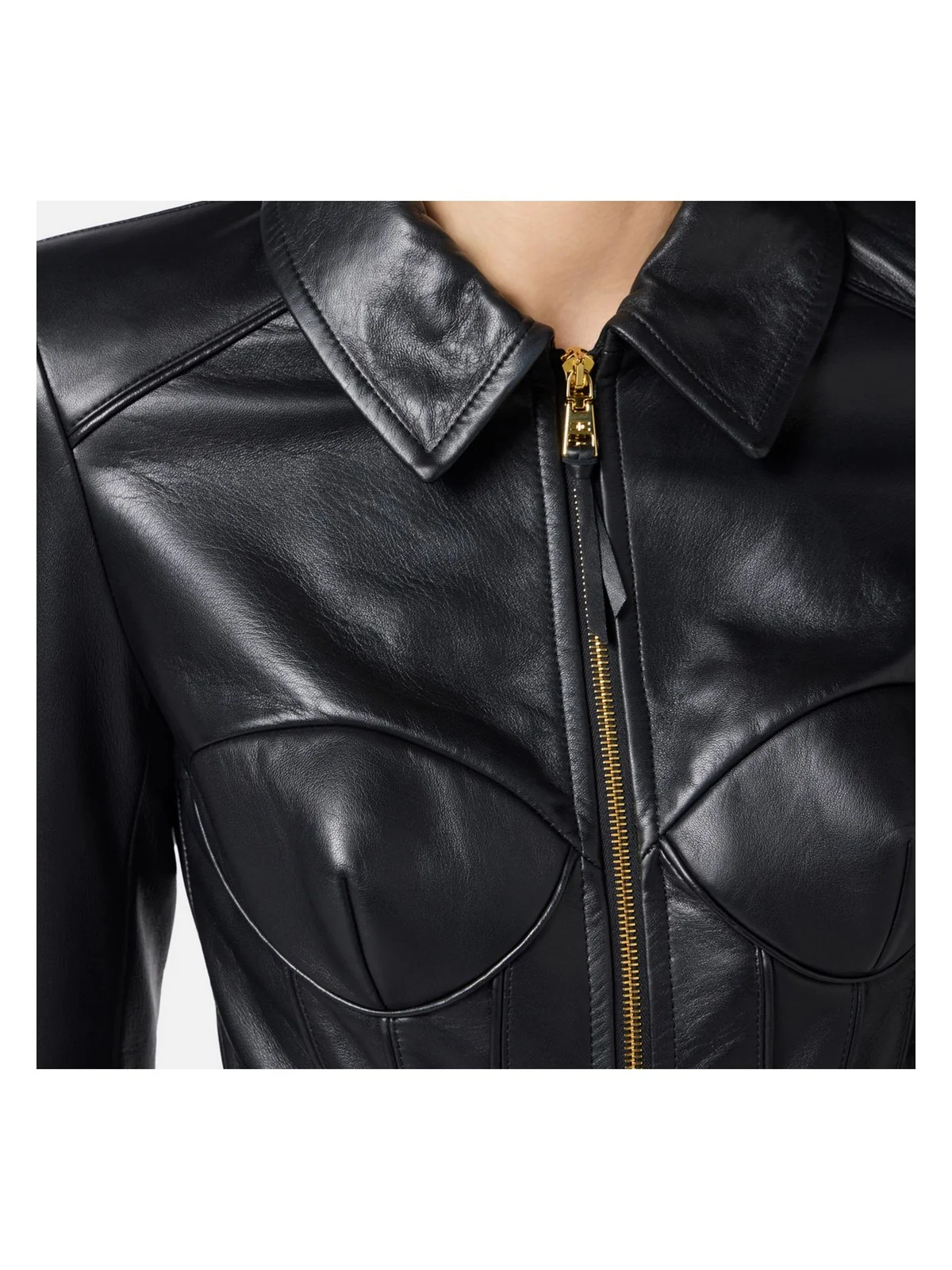 ELISABETTA FRANCHI Giubbino Donna GD46Z51E2-110 Nero - Image 2