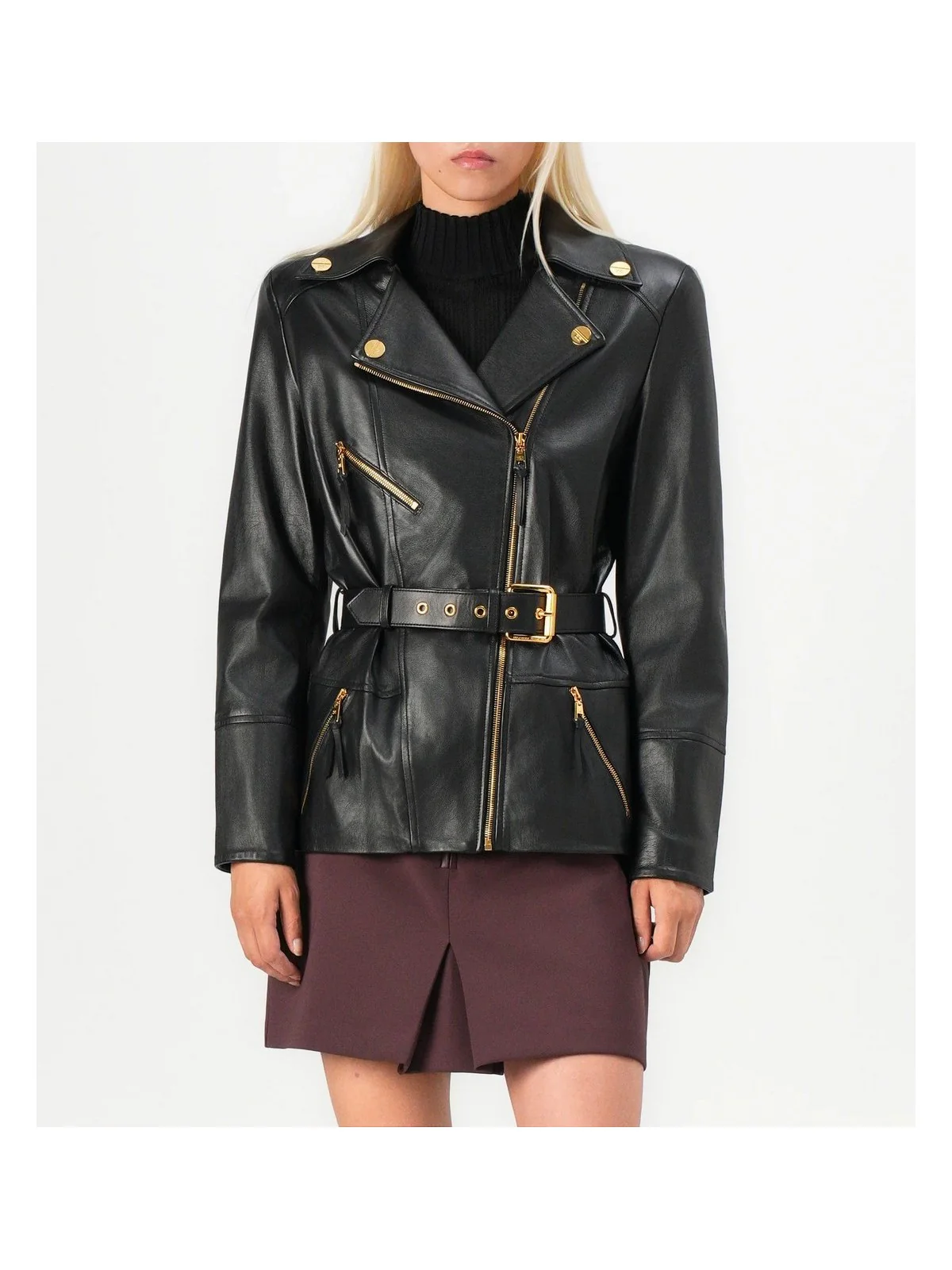 ELISABETTA FRANCHI Giubbino Donna GD50Z56E2 110 Nero - Image 2