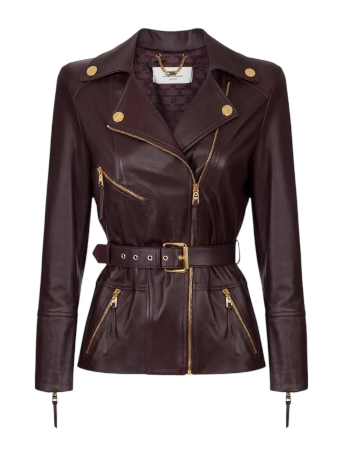 ELISABETTA FRANCHI Giubbino Donna GD50Z56E2 EA4 MERLOT