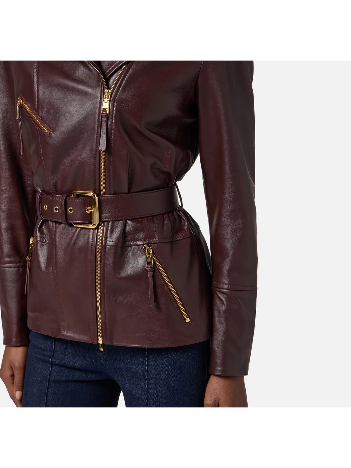 ELISABETTA FRANCHI Giubbino Donna GD50Z56E2 EA4 MERLOT - Image 2