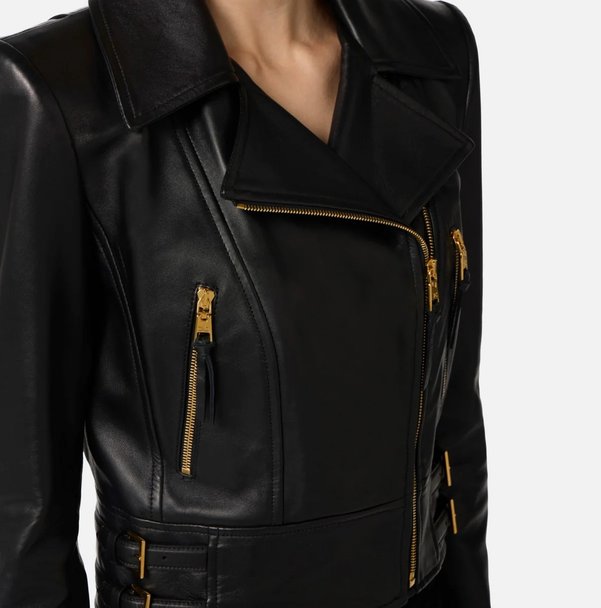 ELISABETTA FRANCHI Giubbino Donna  GD57Z61E2 110 Nero - Image 2