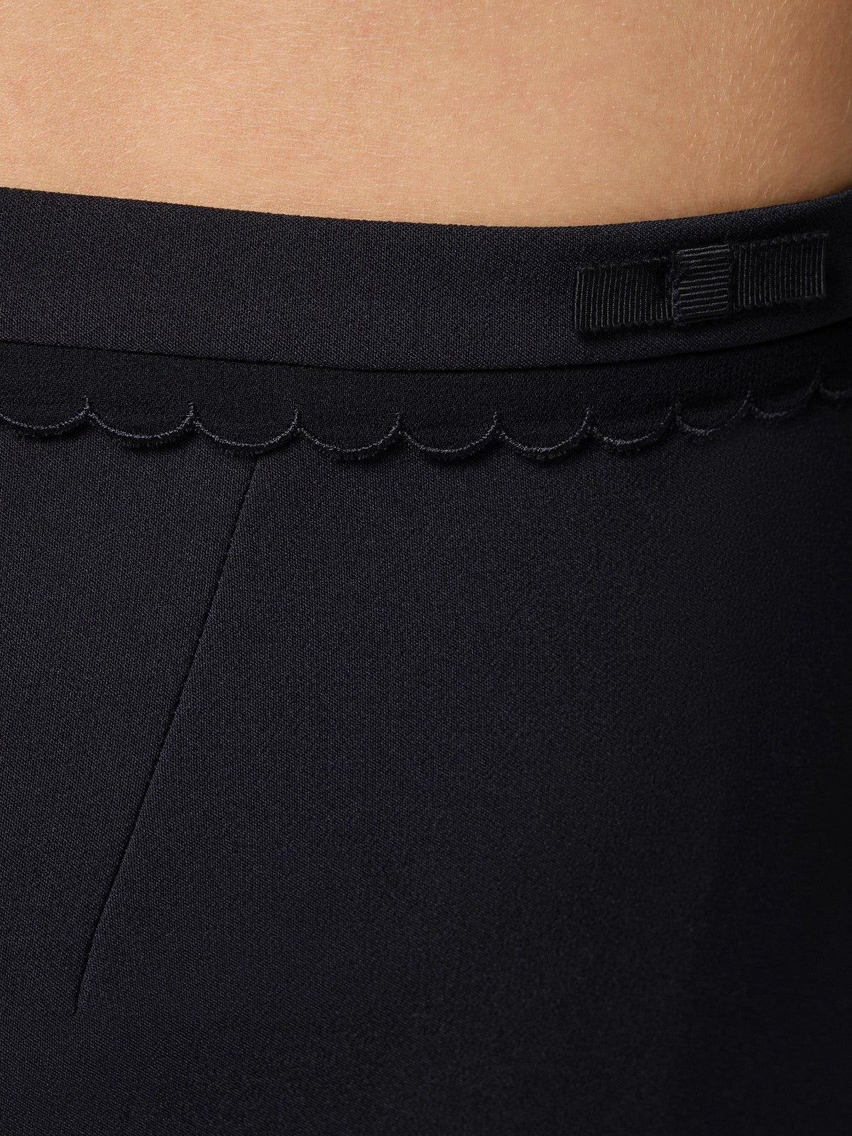 ELISABETTA FRANCHI Gonna Donna  GO11852E2-110 Nero - Image 4