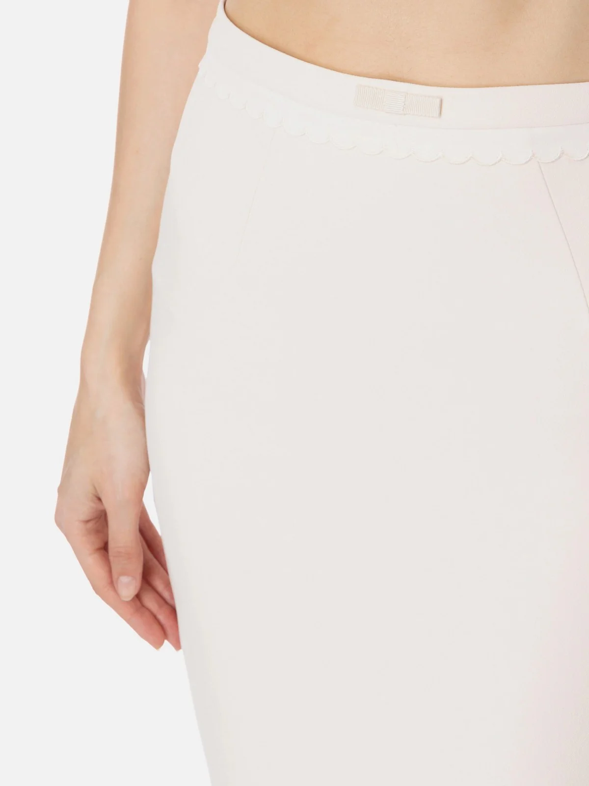 ELISABETTA FRANCHI Gonna Donna  GO11852E2-193 Beige - Image 3