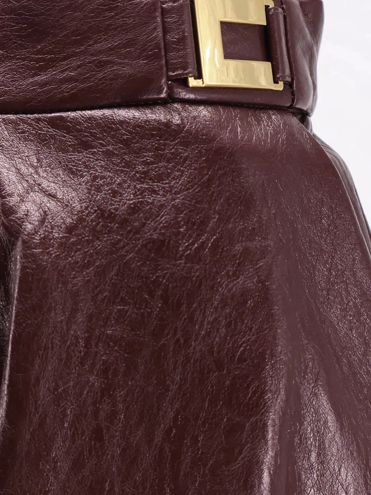 ELISABETTA FRANCHI Gonna Donna  GO13656E2 EA4 MERLOT - Image 3