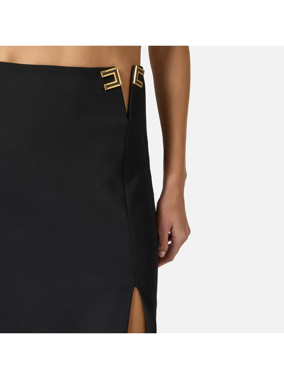ELISABETTA FRANCHI Gonna Donna GO14761E2 110 Nero - Image 4