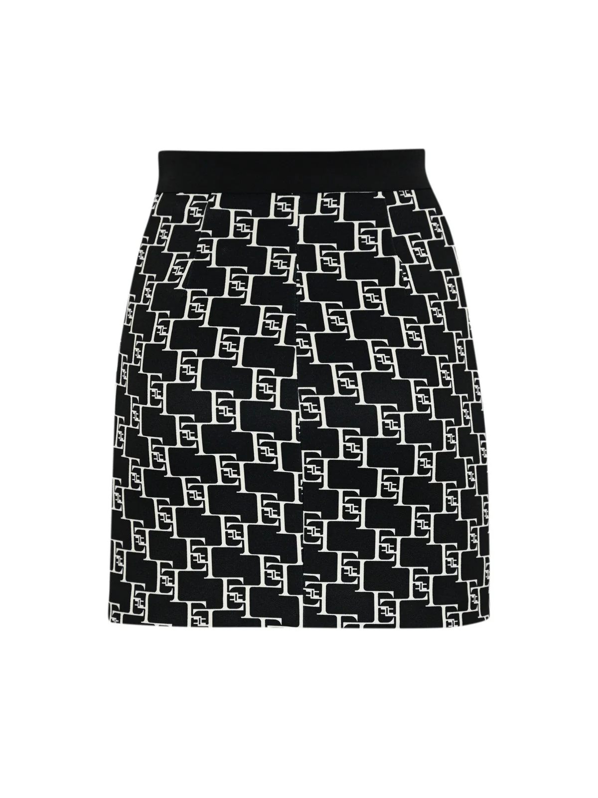 ELISABETTA FRANCHI Gonna Donna  GOS0341E2 685 Nero - Image 2