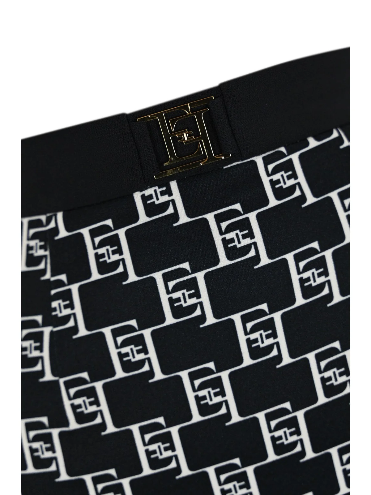 ELISABETTA FRANCHI Gonna Donna  GOS0341E2 685 Nero - Image 3