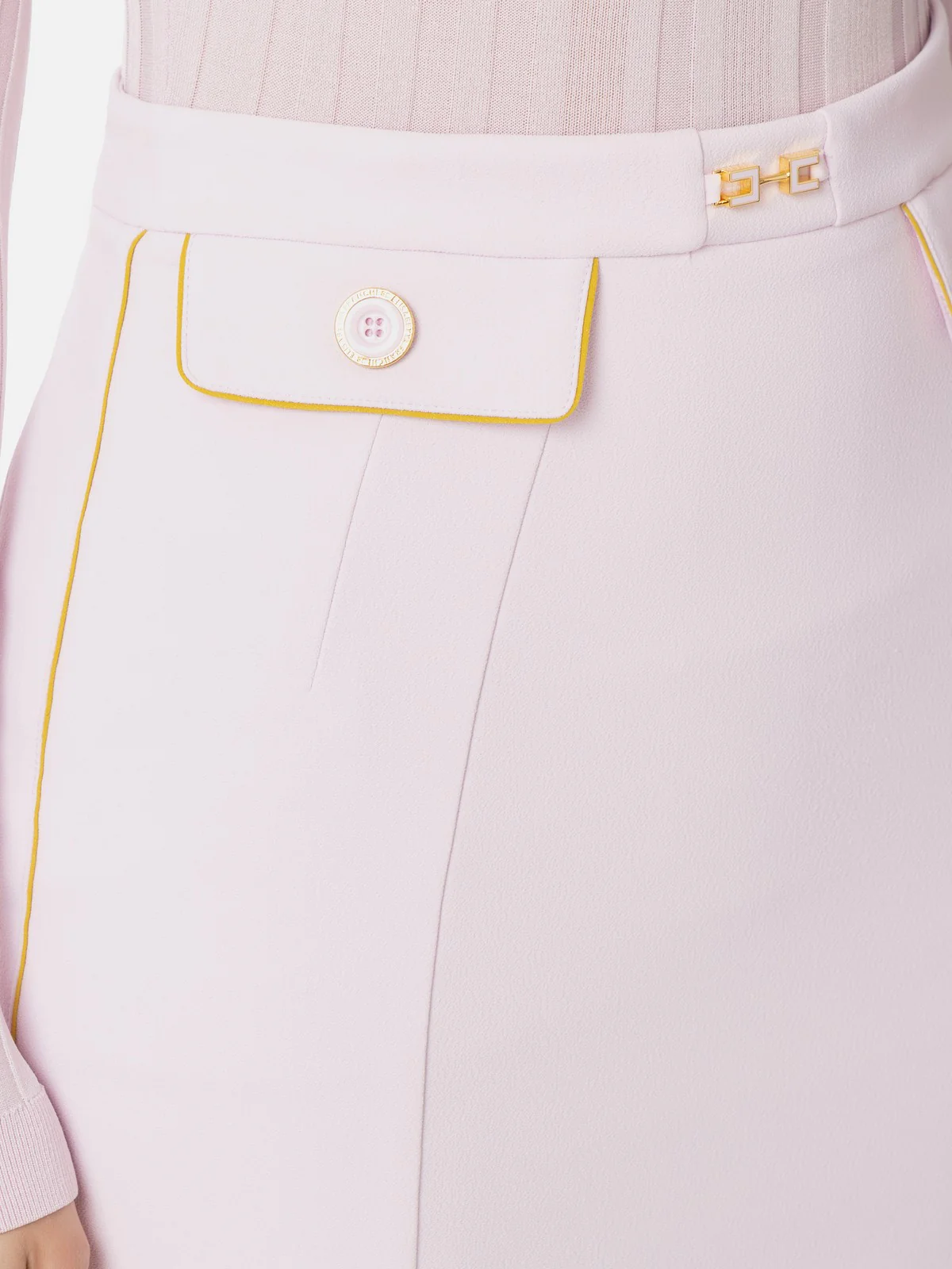 ELISABETTA FRANCHI Gonna Donna  GOT0351E2-DK3 Rosa - Image 3