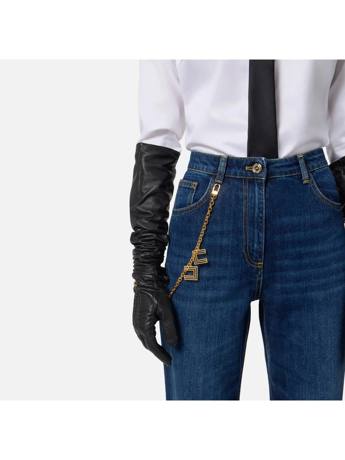 ELISABETTA FRANCHI Jeans Donna  PJ14D56E2 104 BLUE DENIM - Image 4