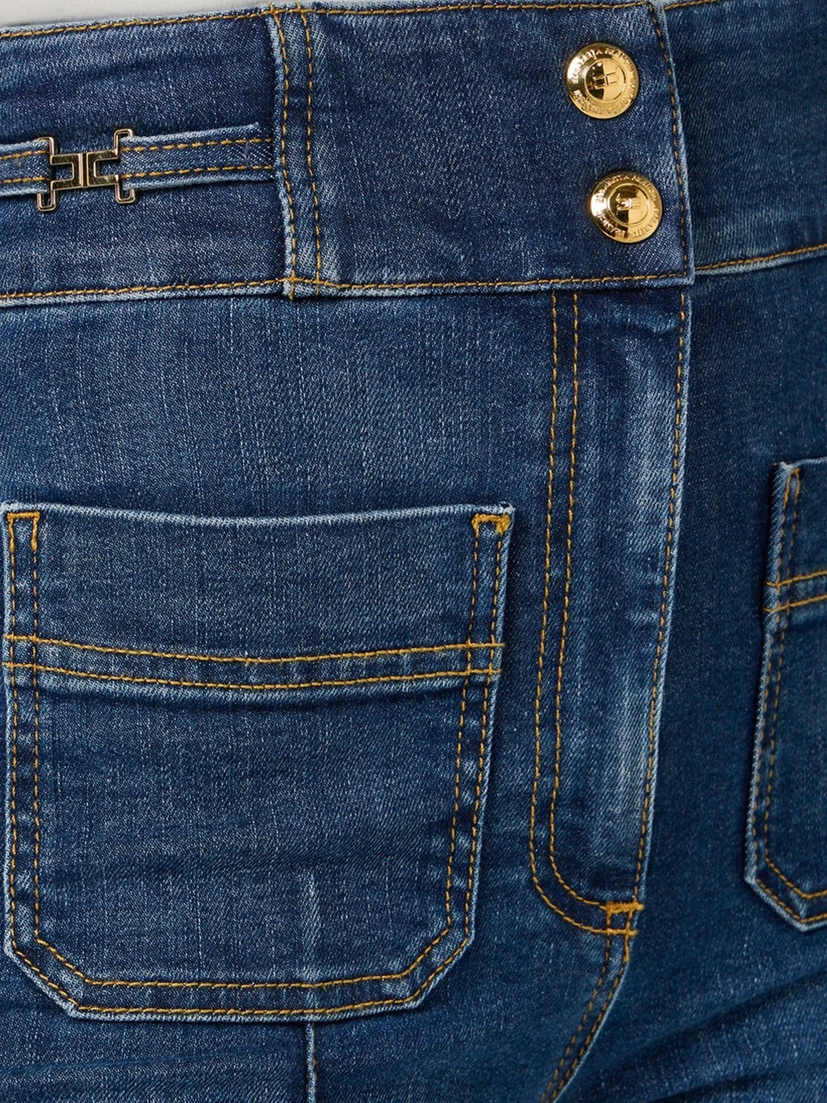 ELISABETTA FRANCHI Jeans Donna  PJ26D61E2 104 BLUE DENIM - Image 3