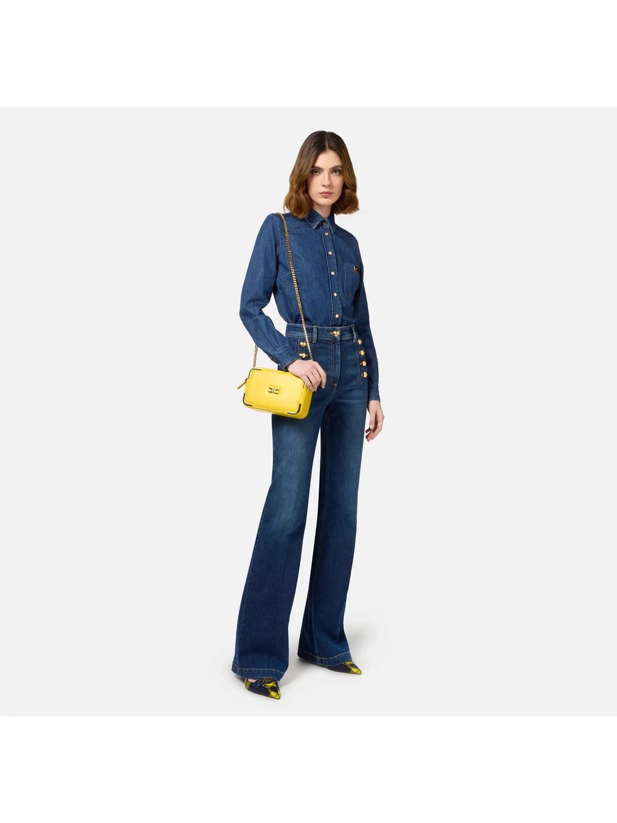 ELISABETTA FRANCHI Jeans Donna  PJ67D46E2 104 Blu - Image 5