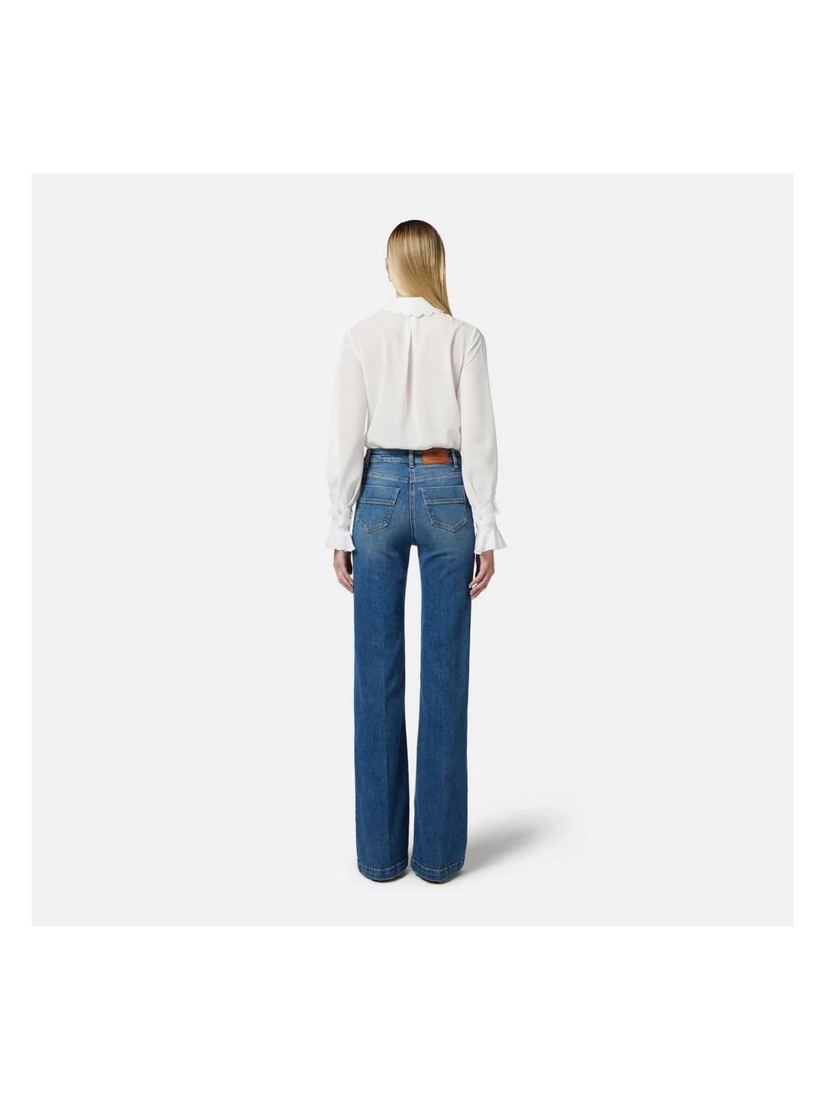 ELISABETTA FRANCHI Jeans Donna PJ83D51E2-139 Blu - Image 5