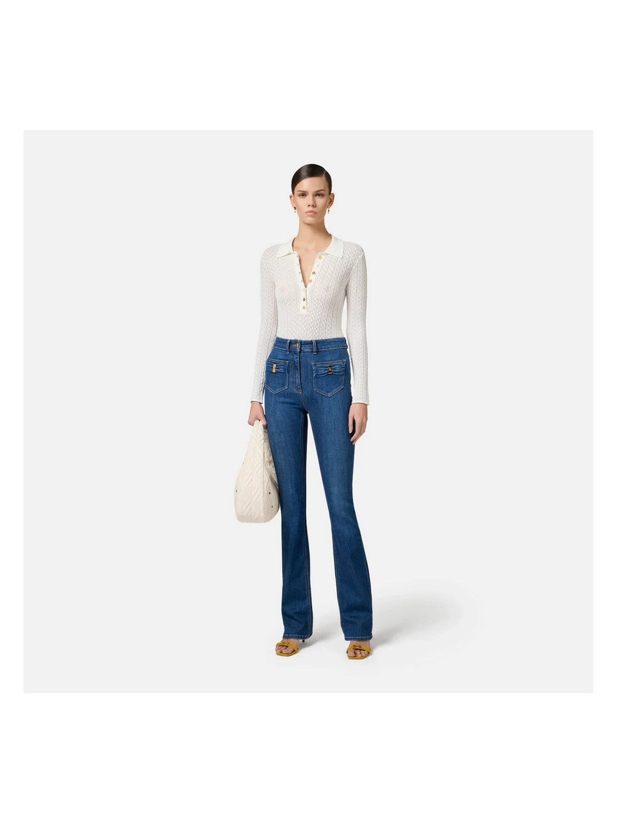 ELISABETTA FRANCHI Jeans Donna  PJ88N51E2-104 Blu - Image 2