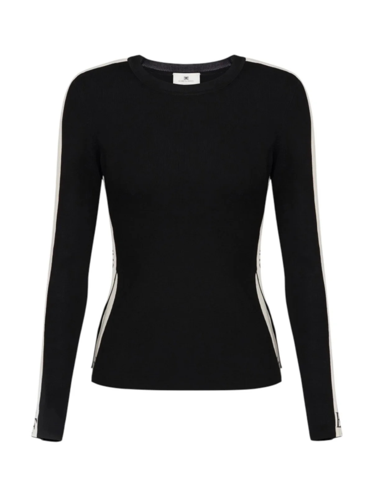 ELISABETTA FRANCHI Maglia Donna MK03S56E2 EF3 NERO/MILK