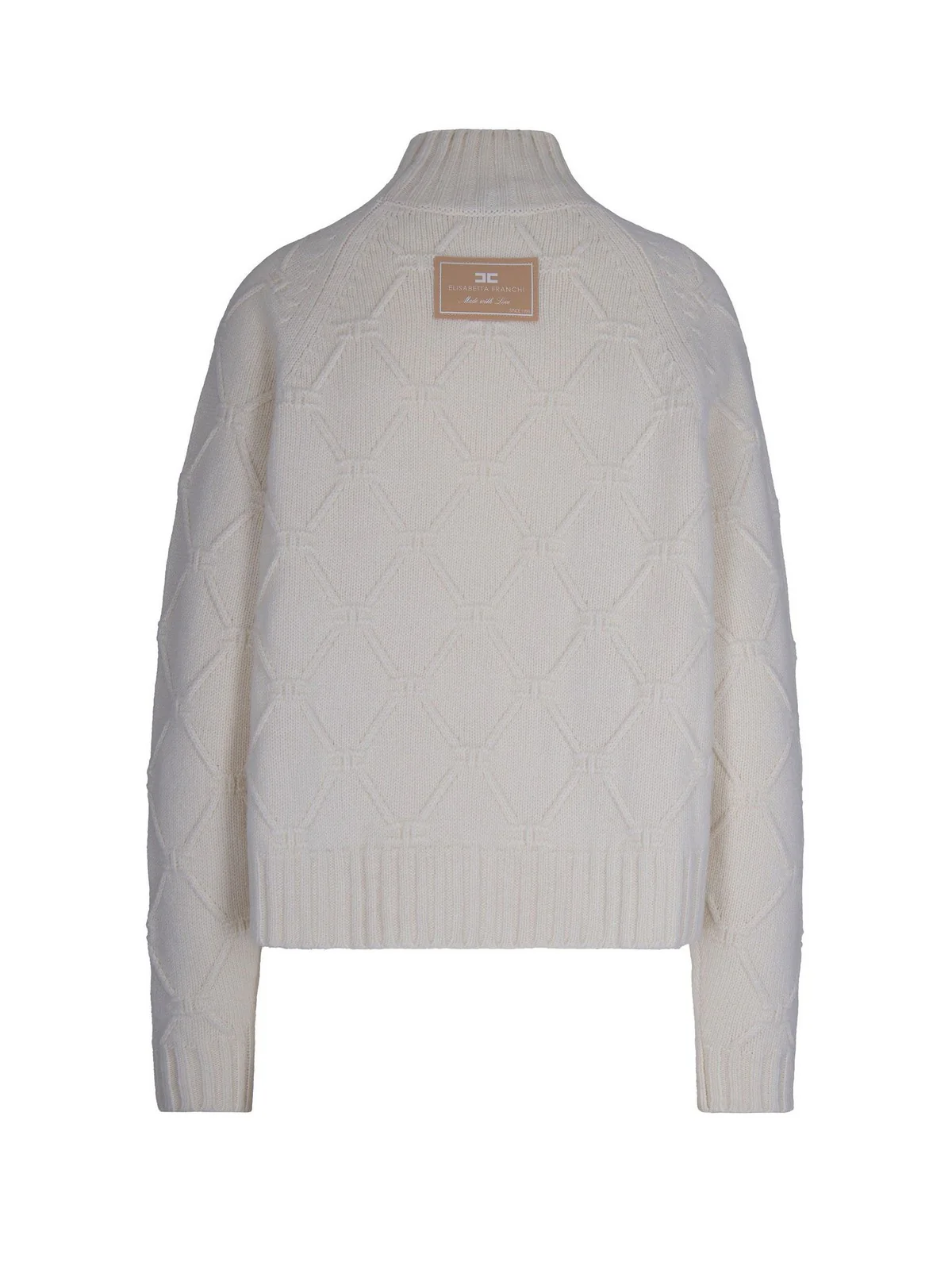 ELISABETTA FRANCHI Maglia Donna  MK55T57E2 DZ9 MILK - Image 2
