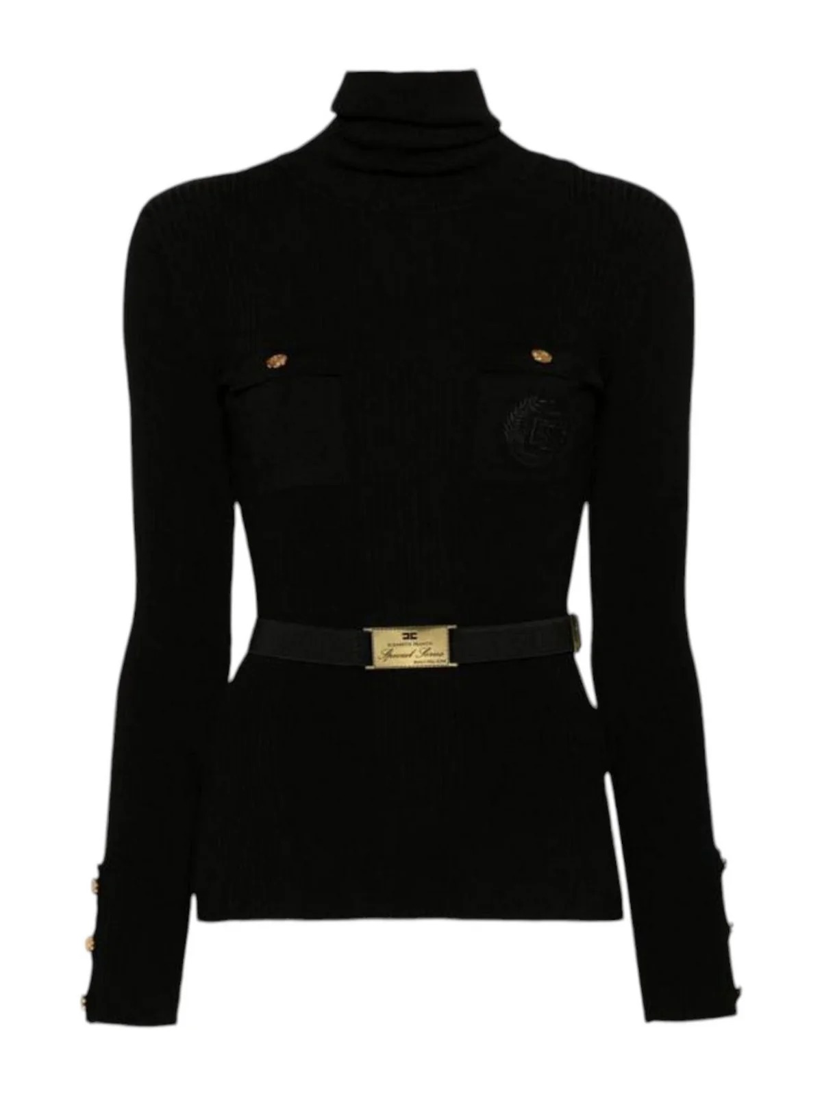 ELISABETTA FRANCHI Maglione Donna MK11B46E2 110 Nero