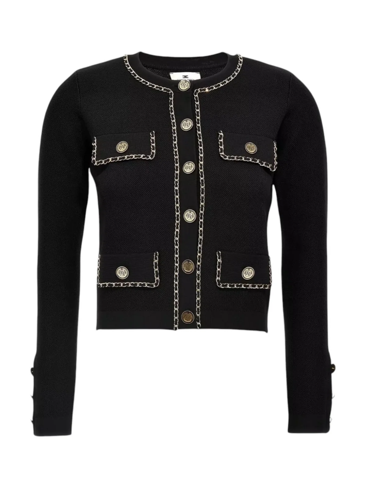 ELISABETTA FRANCHI Maglione Donna MK63B46E2 110 Nero