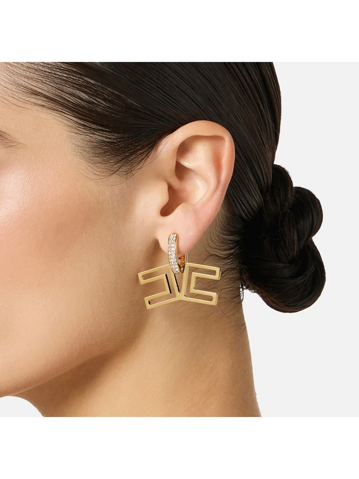 ELISABETTA FRANCHI Orecchini Donna  OR31A61E2 U95 ORO - Image 2