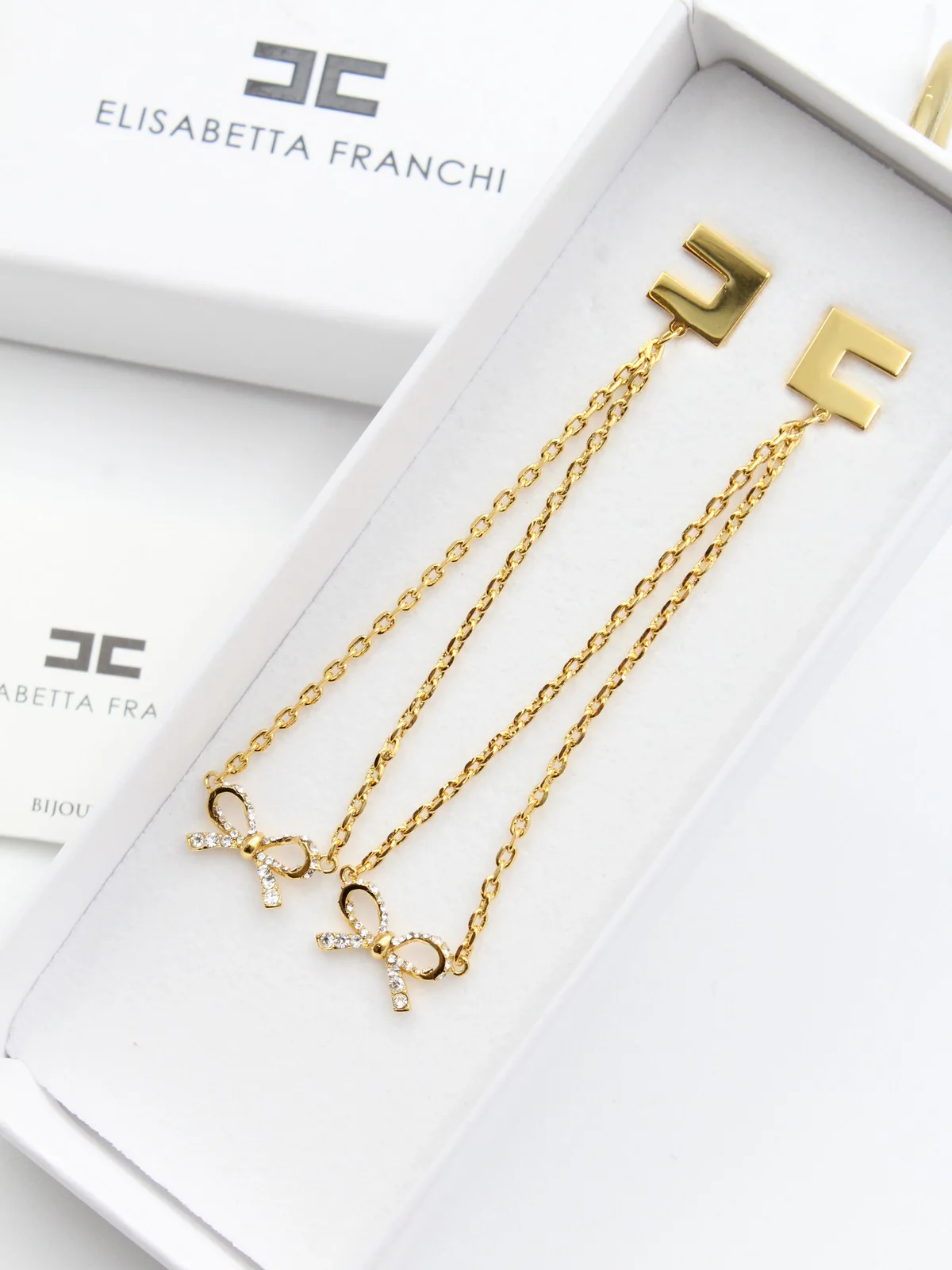 ELISABETTA FRANCHI Orecchini Donna  OR42A51E2-U95 Oro - Image 6