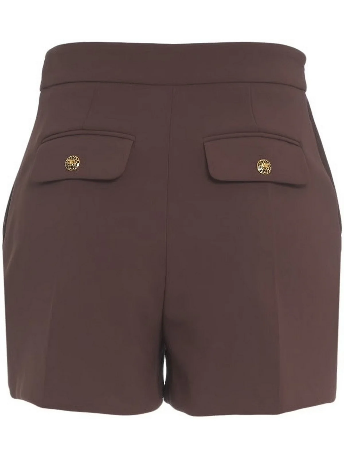 ELISABETTA FRANCHI Pantaloncino Donna  SH01757E2 EA3 COFFEE - Image 3