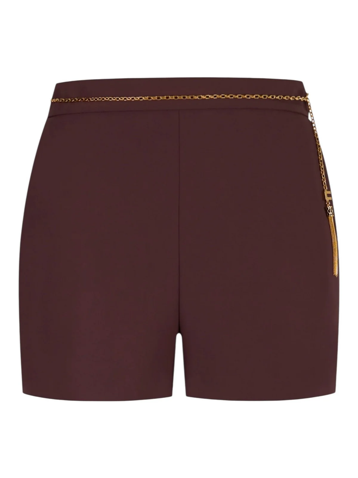 ELISABETTA FRANCHI Pantaloncino Donna  SH01757E2 EA4 MERLOT - Image 5